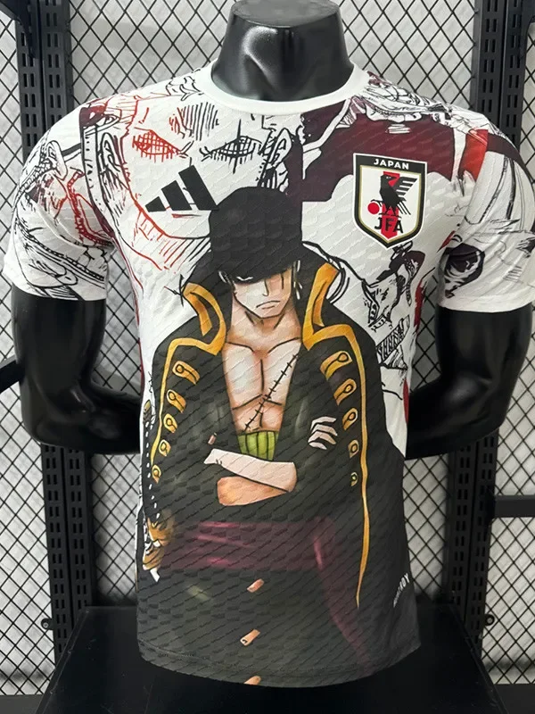 25-26 Japan White Brown Special Edition Player Version Soccer Jersey