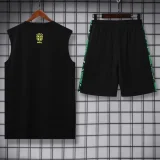 25-26 Brazil Green Tank top and shorts suit