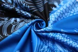 25-26 RMA Black blue Tank top and shorts suit