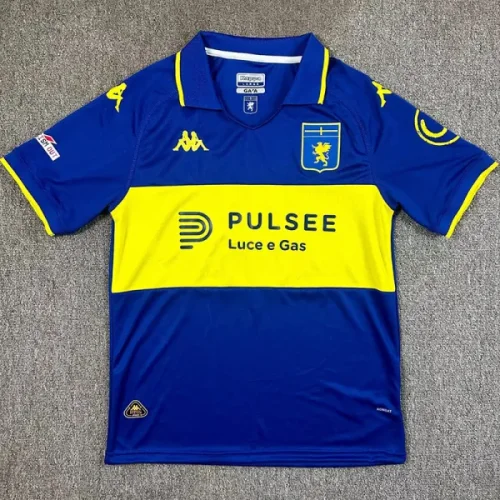 2024-25 Genoa Fourth Fans Soccer Jersey(广告版)