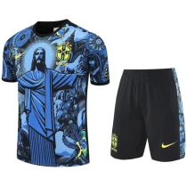 25-26 Brazil Blue Training Short Suit