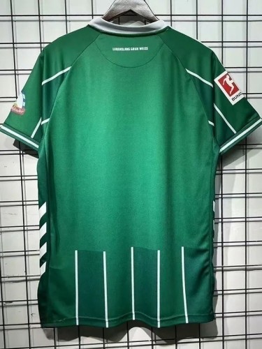 25-26 Werder Bremen Green Fans Soccer Jersey