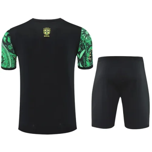 25-26 Brazil Green Training Short Suit