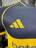 2025-26 Boca Juniors Home Player Version Soccer Jersey