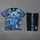 25-26 Brazil Blue Training Short Suit