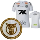 25-26 Santos FC Home Prints Sponsor Fans Soccer Jersey