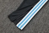 25-26 Argentina Dark gray Half Pull Tracksuit #B2529(半拉链)