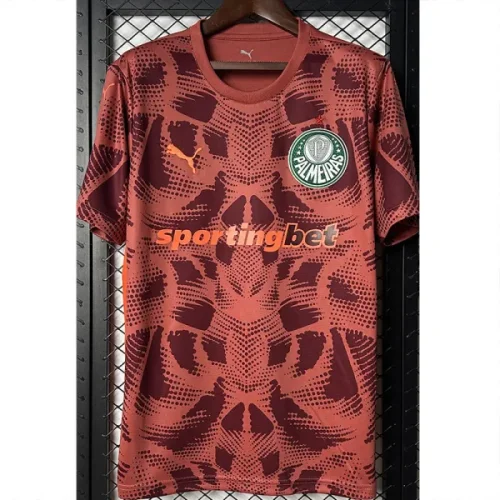 25-26 Palmeiras Red Goalkeeper Soccer Jersey