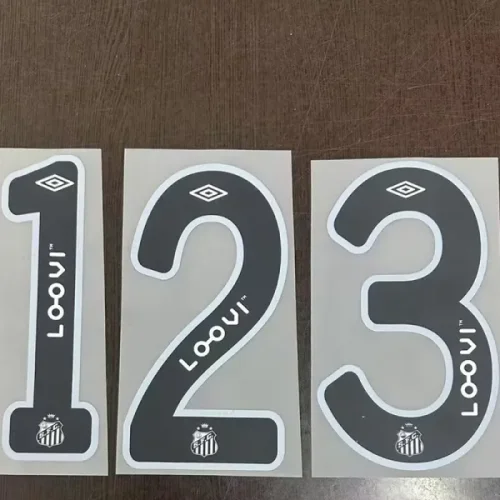 25-26 Santos FC Home Prints Sponsor Fans Soccer Jersey