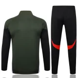 25-26 Bayern Dark green Jacket Tracksuit #A2521