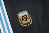 25-26 Argentina Dark gray Half Pull Tracksuit #B2529(半拉链)