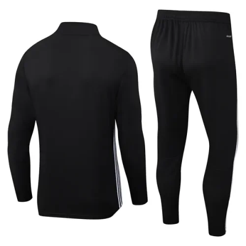 2025 AD Black Half Pull Tracksuit #07(半拉链)
