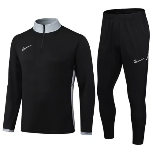 2025 NK Black Half Pull Tracksuit #08 (半拉链)
