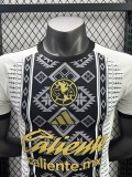 25-26 Club America White Black Player Version Soccer Jersey