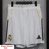 25-26 RMA Home Player Version Shorts Pants (球员短裤)