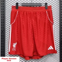 25-26 LIV Red Player Version Shorts Pants (球员短裤)