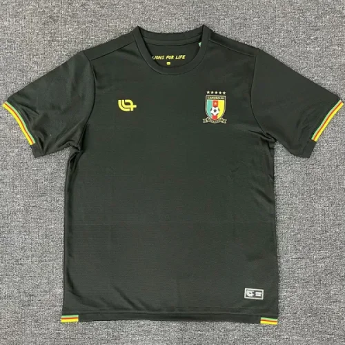 25-26 Cameroon Black Training Shirts