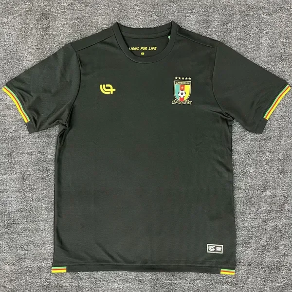 25-26 Cameroon Black Training Shirts