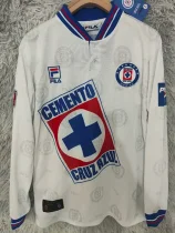 1998-1999 Cruz Azul Away Long Sleeve Retro Soccer Jersey(长袖)