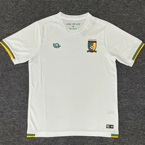 25-26 Cameroon White Training Shirts