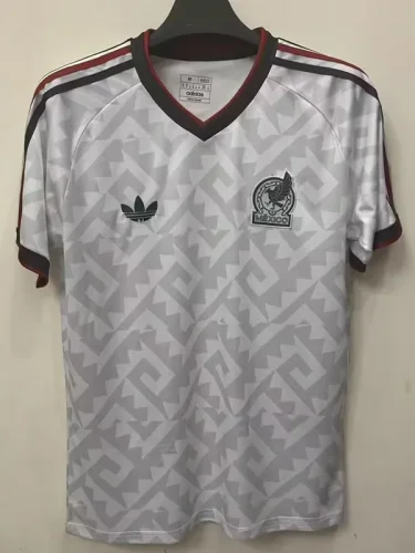 25-26 Mexico White Special Edition Fans Soccer Jersey *ad