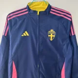 25-26 Sweden Yellow & Royal blue Double Sided Windbreaker (双面风衣)