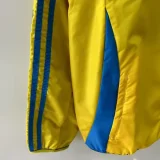 25-26 BAR Yellow & Royal blue Double Sided Windbreaker (双面风衣)