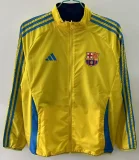 25-26 BAR Yellow & Royal blue Double Sided Windbreaker (双面风衣)