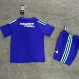 25-26 Colo-Colo Purple Goalkeeper Kids Soccer Jersey