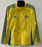 25-26 Club America Yellow & Royal blue Double Sided Windbreaker (双面风衣)