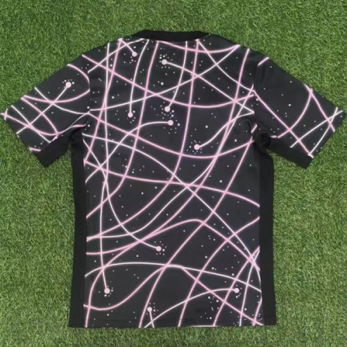 25-26 PSG Pink Black Special Edition Fans Training shirts