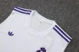 25-26 RMA White Tank top and shorts suit #D2511