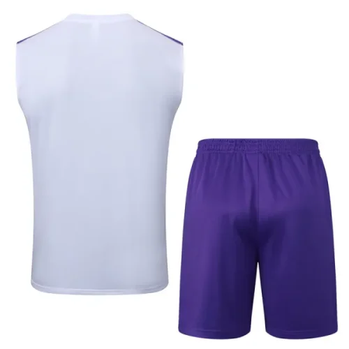25-26 RMA White Tank top and shorts suit #D2511