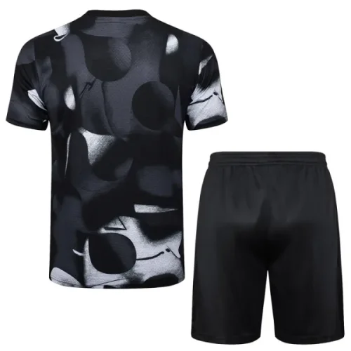 25-26 Corinthians Black Training Short Suit #D2534