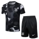 25-26 Corinthians Black Training Short Suit #D2534