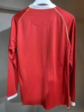 2006-2007 Man Utd Home Player Version 长袖球员Long Sleeve Retro Soccer Jersey