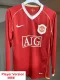 2006-2007 Man Utd Home Player Version 长袖球员Long Sleeve Retro Soccer Jersey