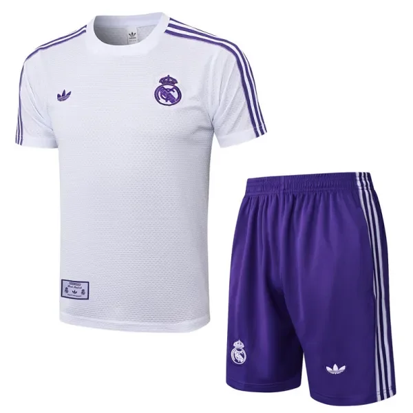 25-26 RMA White Training Short Suit #D2520