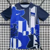 25-26 Hertha Bsc Blue Special Edition Fans Soccer Jersey