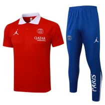25-26 PSG Red Polo Tracksuit #C1160