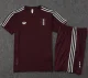 25-26 Ajax Jujube red Training Short Suit #D2528