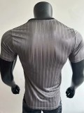 2025 AD Casual Grey Player Version Training shirts *三叶草