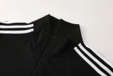 2025 AD Black Grey Jacket Tracksuit #AJ23