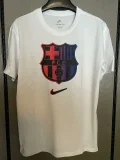 25-26 BAR White High Quality Casual T-shirt