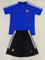 25-26 an Utd Blue Kids Soccer Jersey