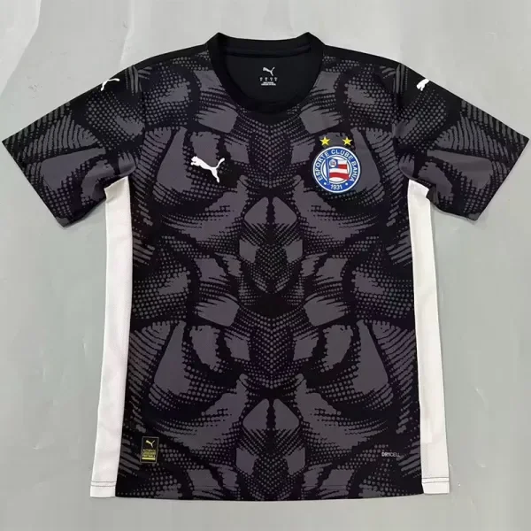 25-26 BaHia Black Goalkeeper Soccer Jersey