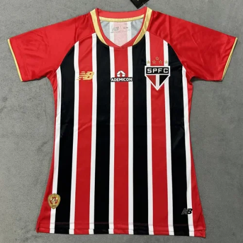 25-26 Sao Paulo Away Women Soccer Jersey(女)