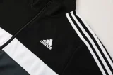 2025 AD Black Grey Jacket Tracksuit #AJ23