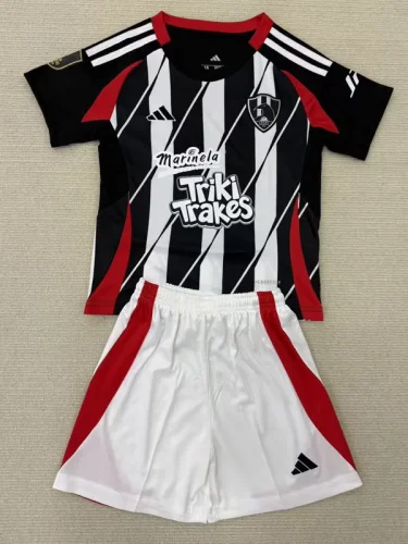 25-26 Kings League Cuervos Home Kids Soccer Jersey