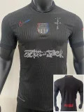 2024-25 BAR Away Limited Edition Player Version Soccer Jersey (Print Cactus Jack)灰